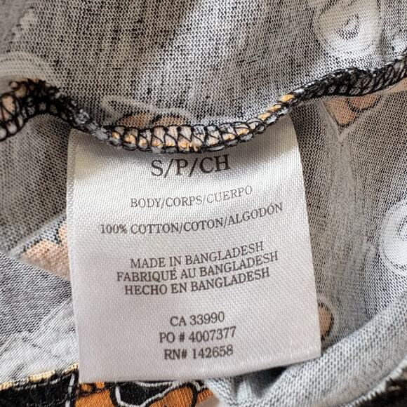 Nickelodeon Garfield Small All-Over Print Graphic Tee Cotton Nostalgic Cartoon - Picture 5 of 9